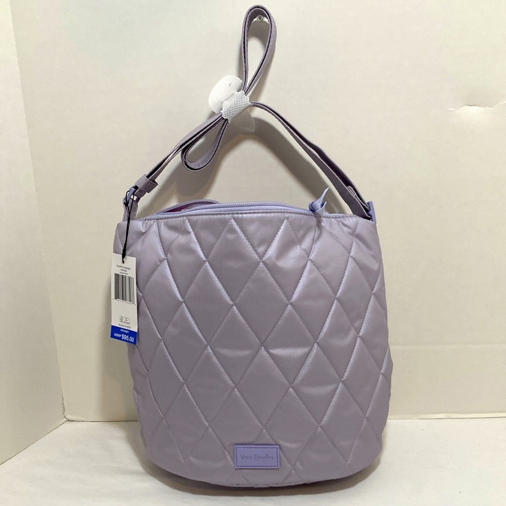 Vera Bradley Bucket Crossbody Lavender Pearl